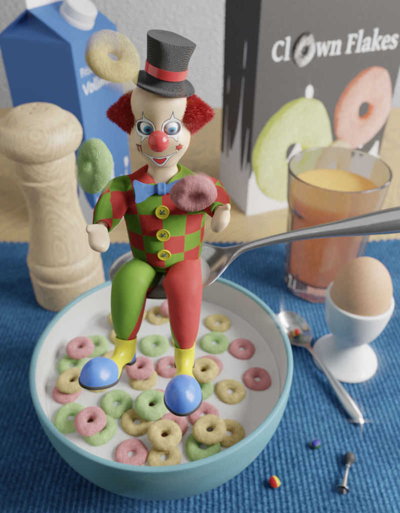 Clown For Breakfast
