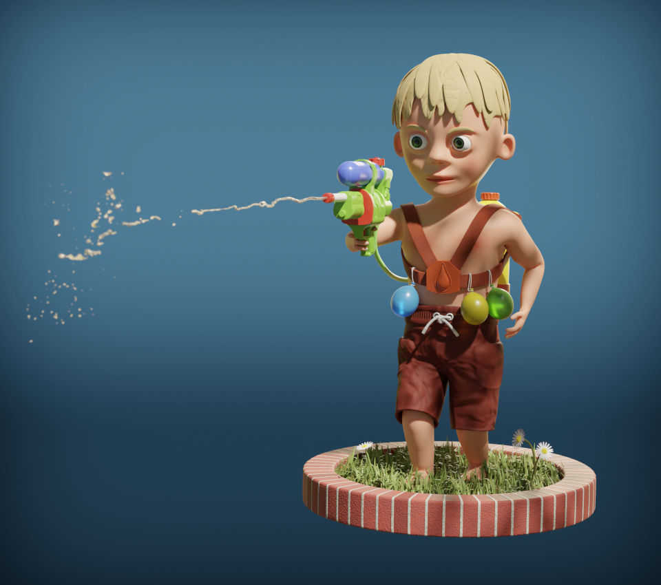 Water Gun Warrior